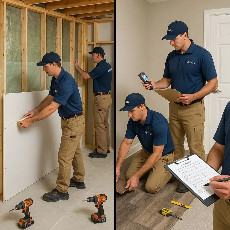 Repairs and Reconstruction process in Morris County, TX