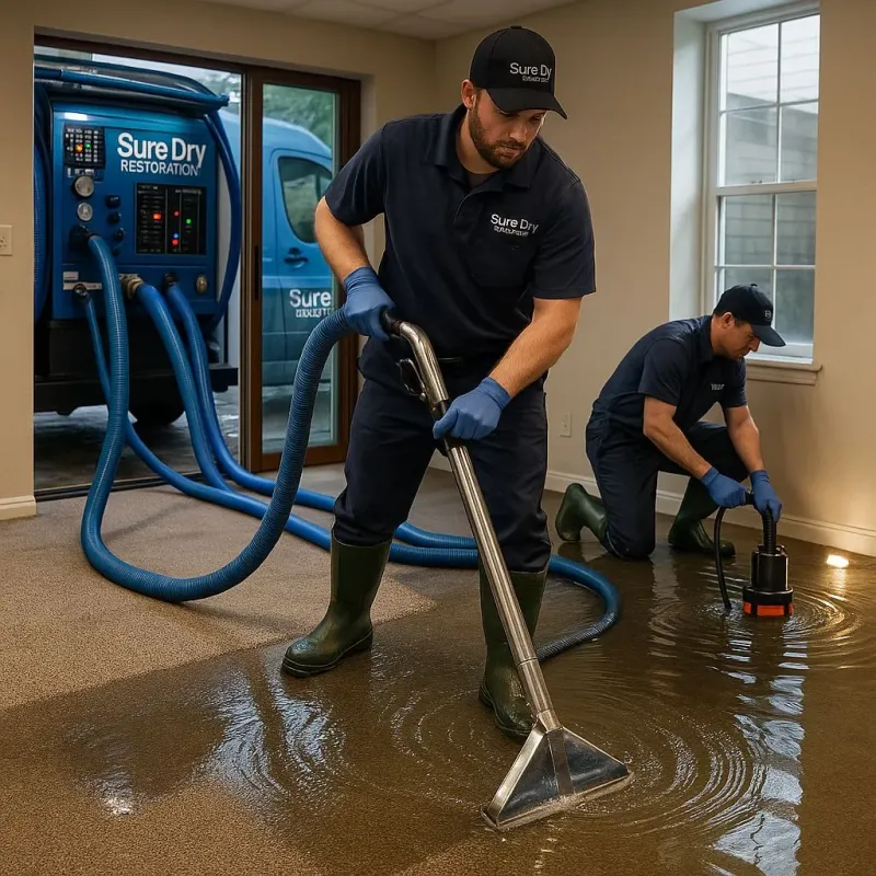 Water Extraction and Removal process in Morris County, TX